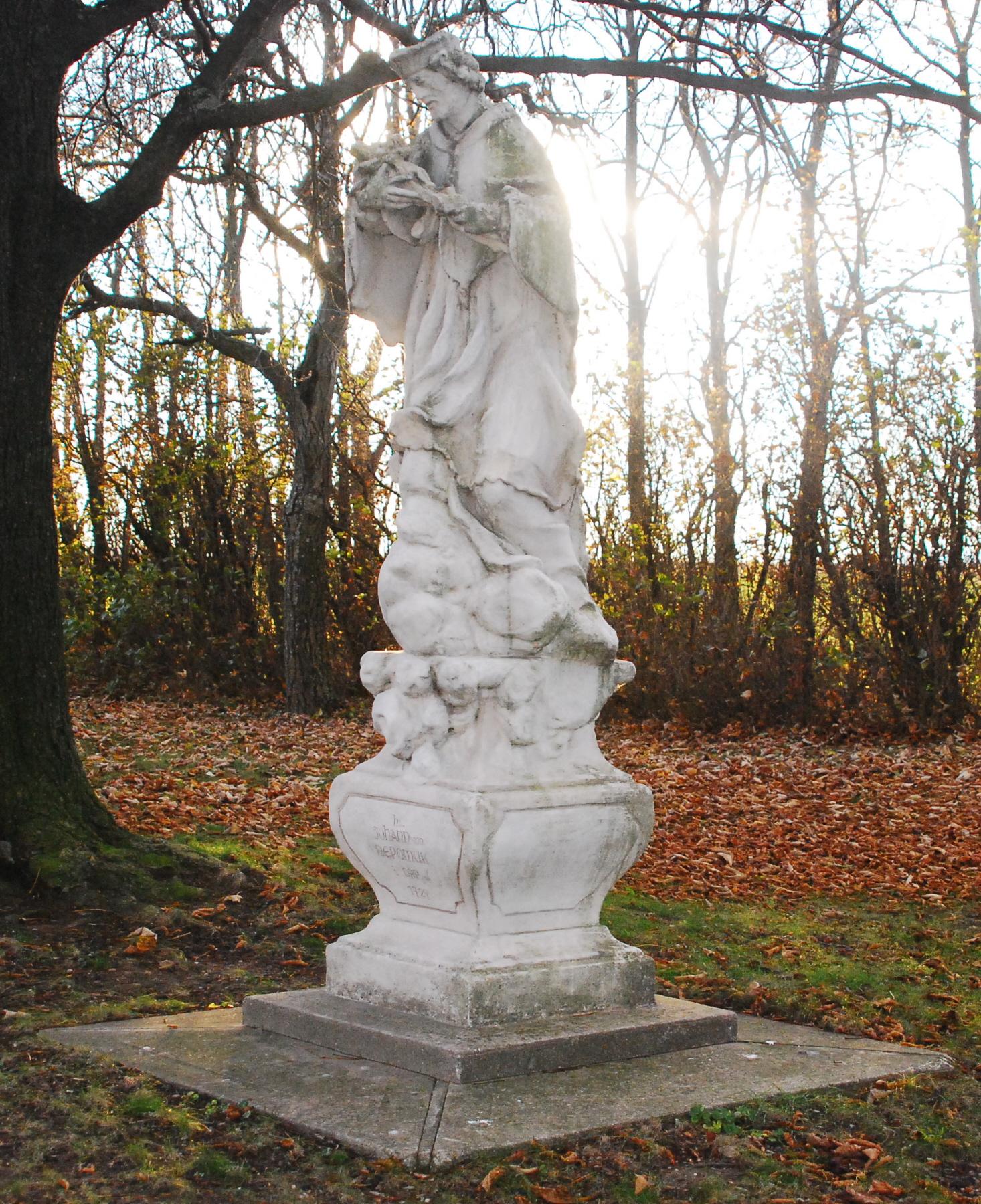 Figurenbildstock hl. Johann Nepomuk