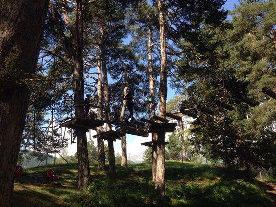 X-Trees Hochseilgarten Serfaus