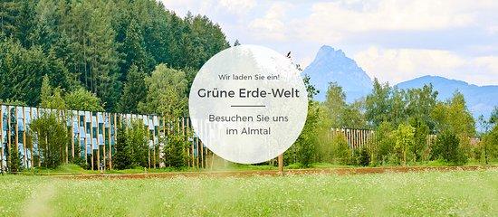 Grune Erde-Welt